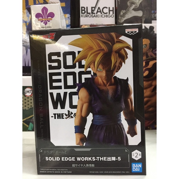 FIGURA DE ACCION BANPRESTO DRAGON BALL Z SOLID EDGE SUPER SAYAJIN 2 SON Gohan Na