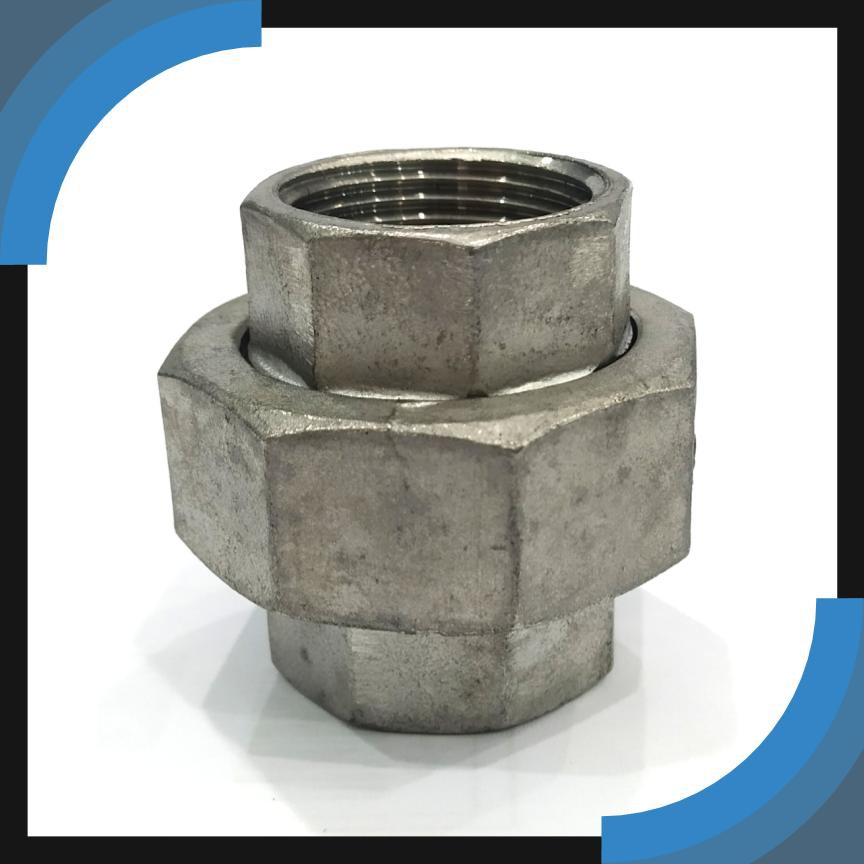 Stainless Steel Union Female Threaded Fitting 15mm, 20mm, 25mm Pipe ...