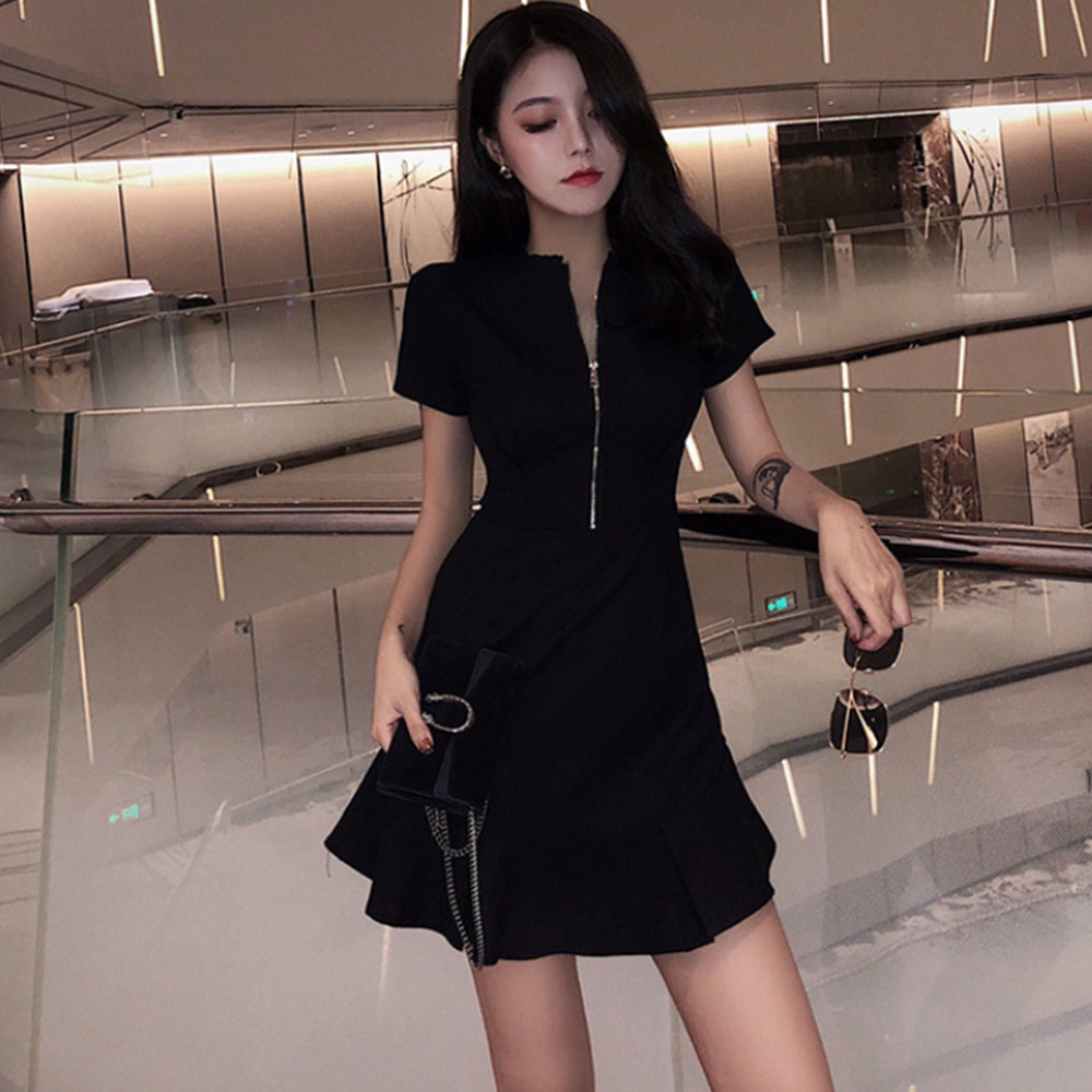 Korean sexy cheap dress