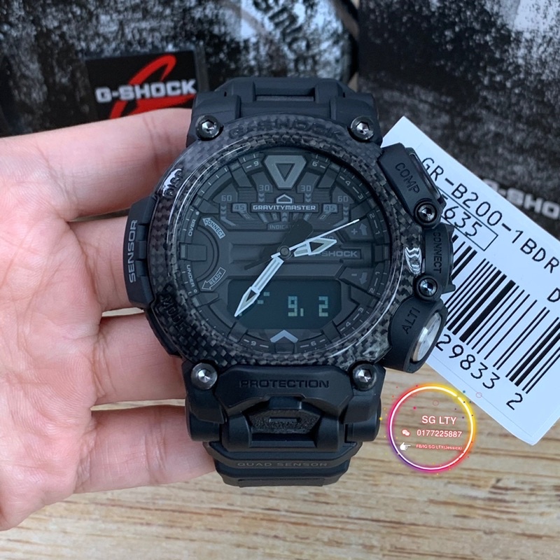 G-SHOCK GR-B200 リミテッドエディション ブラック（LIMITED
