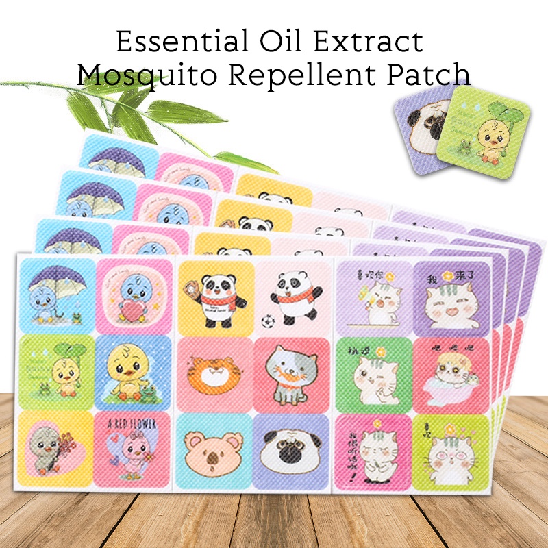 120 Pcs in 1 Antimosquito Sticker Baby Stickers Repellent Patches