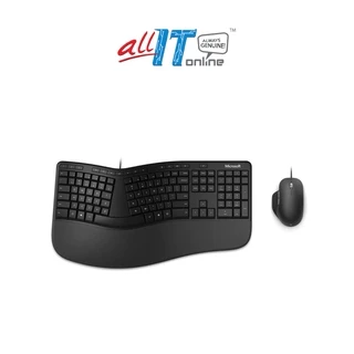 Microsoft Ergonomic Wired Desktop Mouse & Keyboard Combo (RJU-00015)