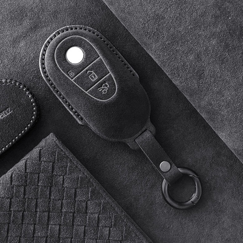 Handmade Leather Car Key Case Cover For Mercedes Benz 2020 C /S Class ...