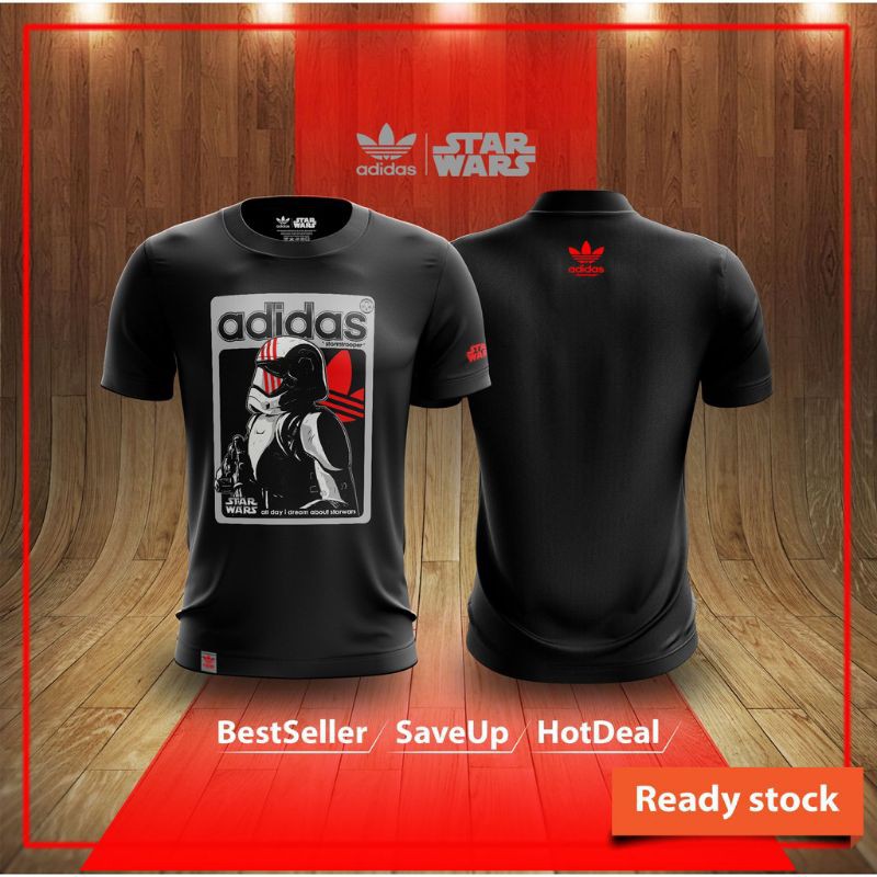 T shirt adidas star wars on sale