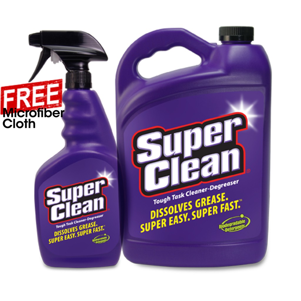 Super Clean MultiSurface All Purpose Cleaner Degreaser Spray