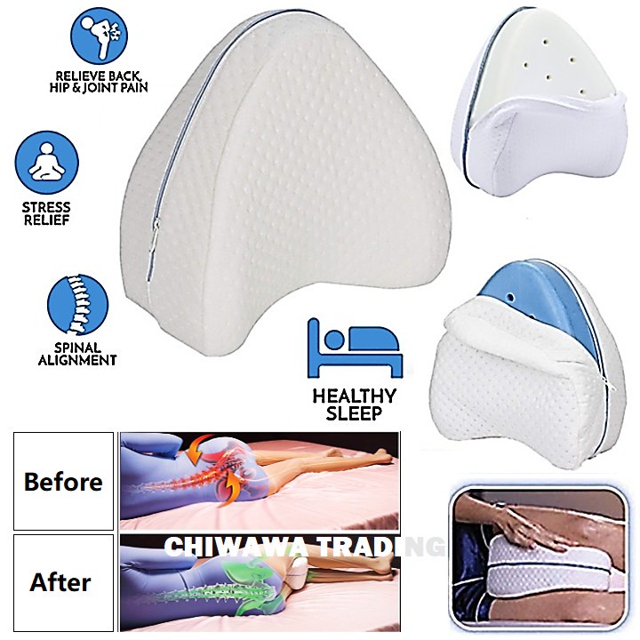 Contour Legacy Resilience Rebound Foam Knee Leg Pillow Washable