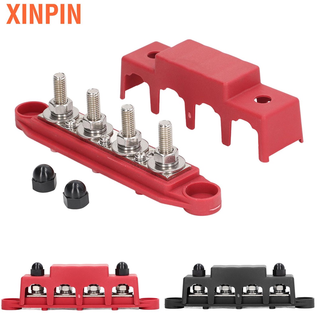 Xinpin Battery Junction Block Busbar Boxes M8 Terminal Studs 250 Amp ...