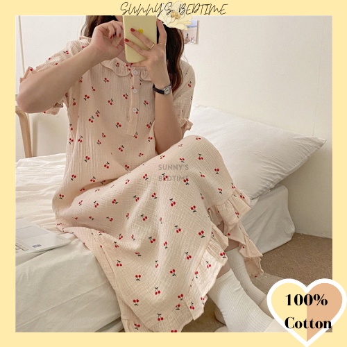 Cotton dress online sleepwear