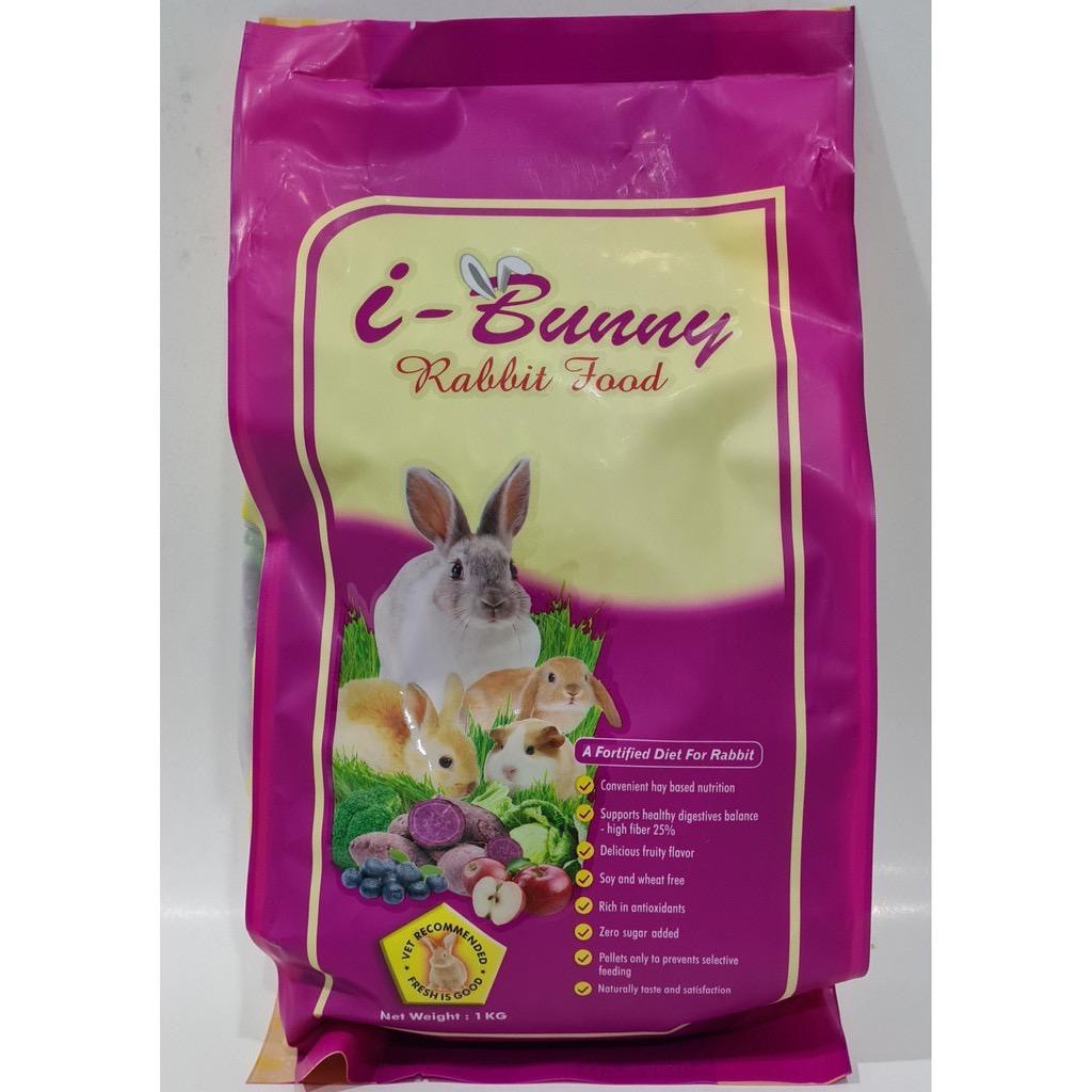 i-Bunny Rabbit Food Feed Timothy Ube (1kg) | Shopee Malaysia