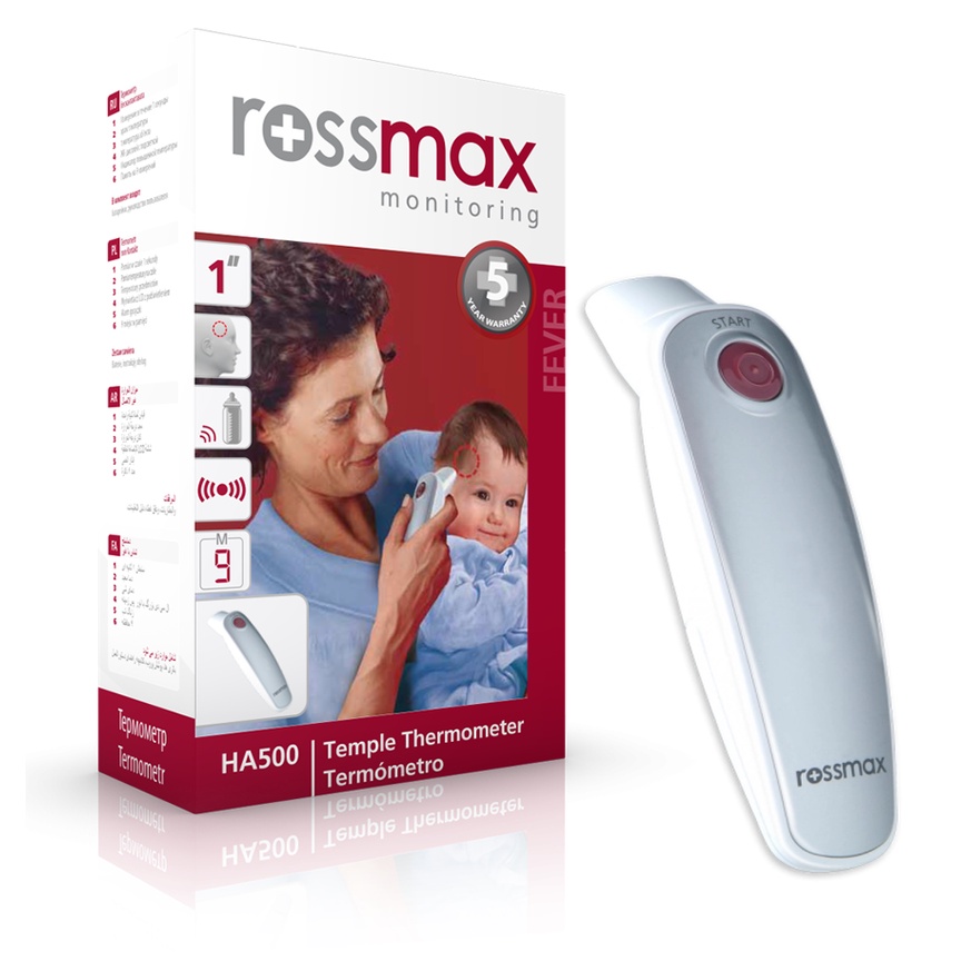 Rossmax Ha500 Non Contact Temple Thermometer Shopee Malaysia