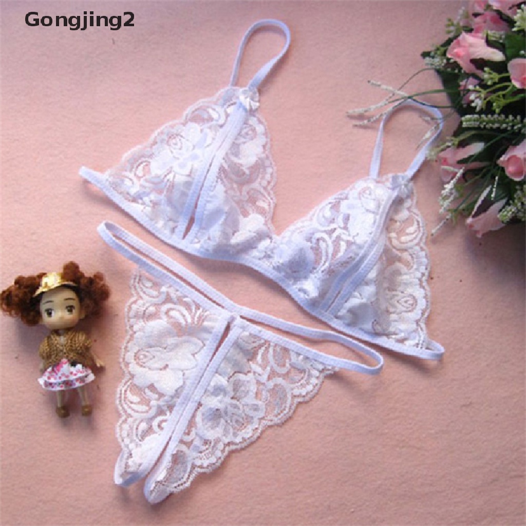 [Gongjing2] Lace Bikini Set Summer swimwear women Bikini Sexy Beach ...