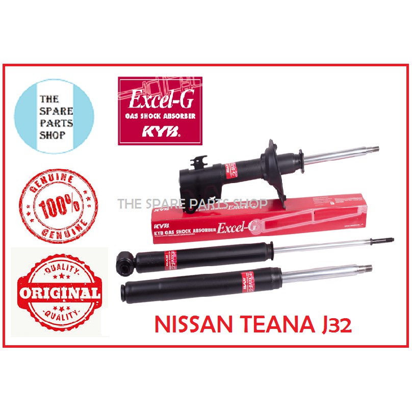 NISSAN TEANA J31 J32 KAYABA ABSORBER FRONT REAR GAS KYB (333M061 ...