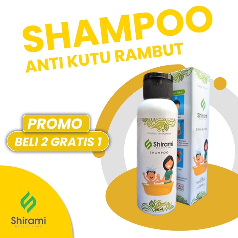 SAMPO Shirami Anti Lice Shampoo For Children And Adults, Lice Remover