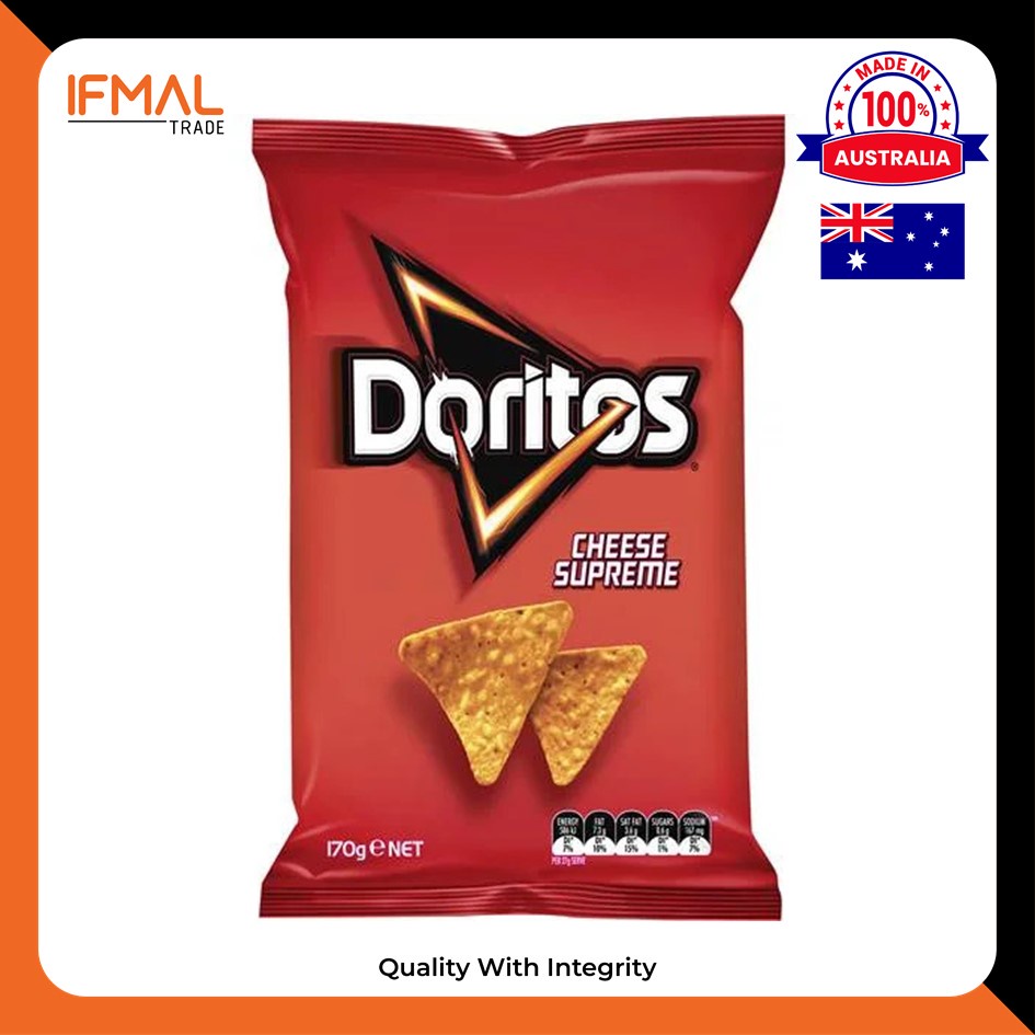 Doritos Cheese Supreme Flavoured Corn Chips 170g Shopee Malaysia