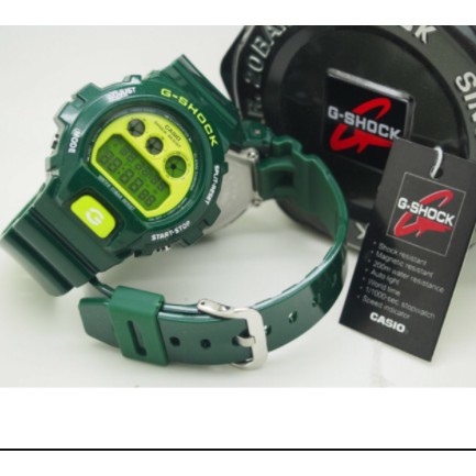 Premium Quality G SHOCK DW6900 GREEN HULK CC3 DIGITAL WATCH