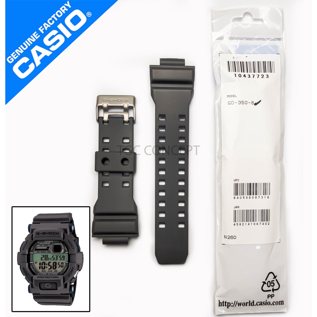 ORIGINAL BAND & BEZEL REPLACEMENT PARTS FOR GSHOCK WATCH GD3508