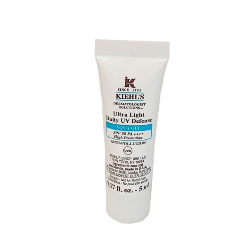 Ready Stock～Kiehl's Ultra Light Daily UV Defense Mineral Sunscreen SPF