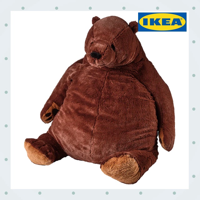 Ikea brown bear on sale