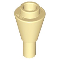 LEGO PARTS 11610 Cone 1 x 1 Inverted with Bar | Shopee Malaysia