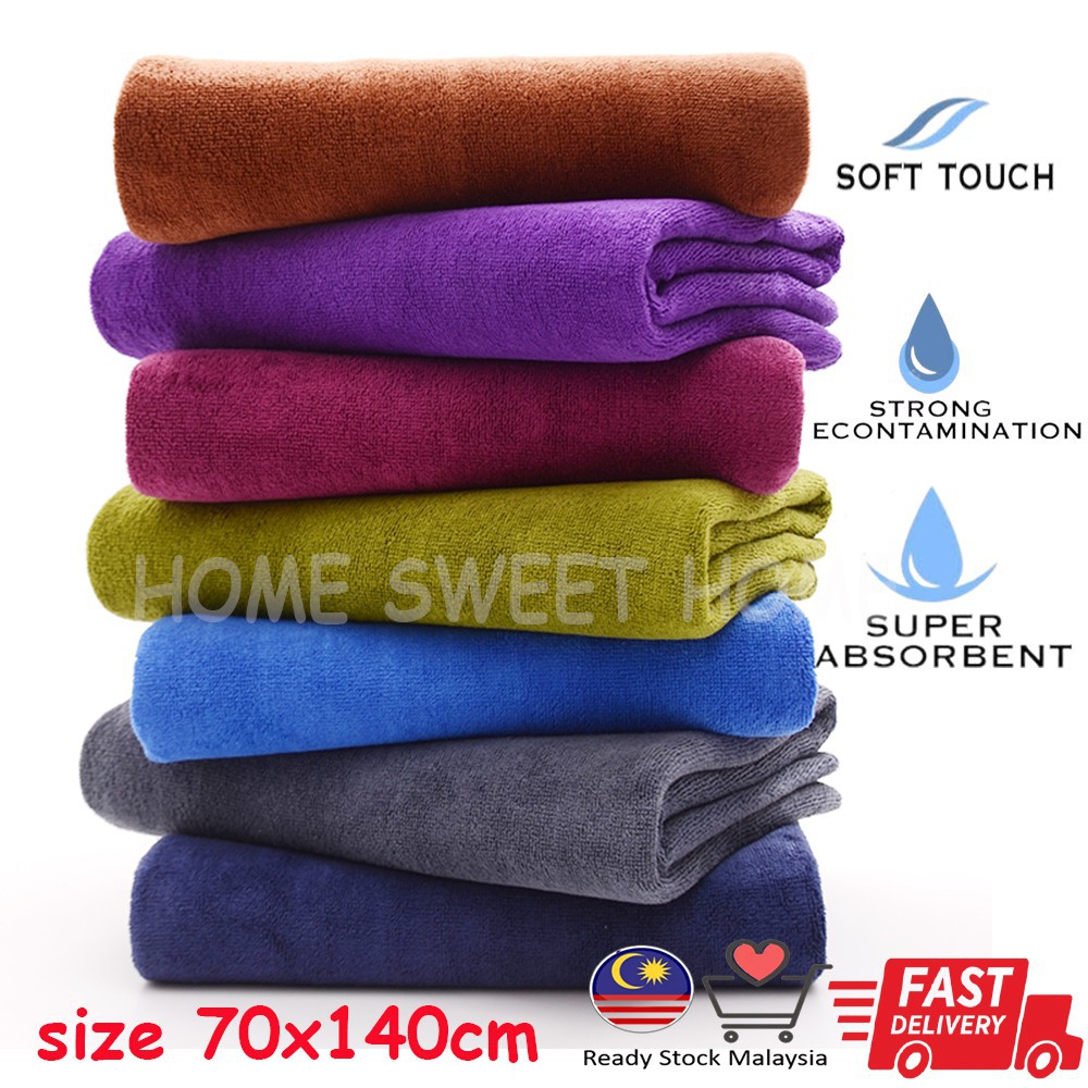 Tuala mandi outlet microfiber