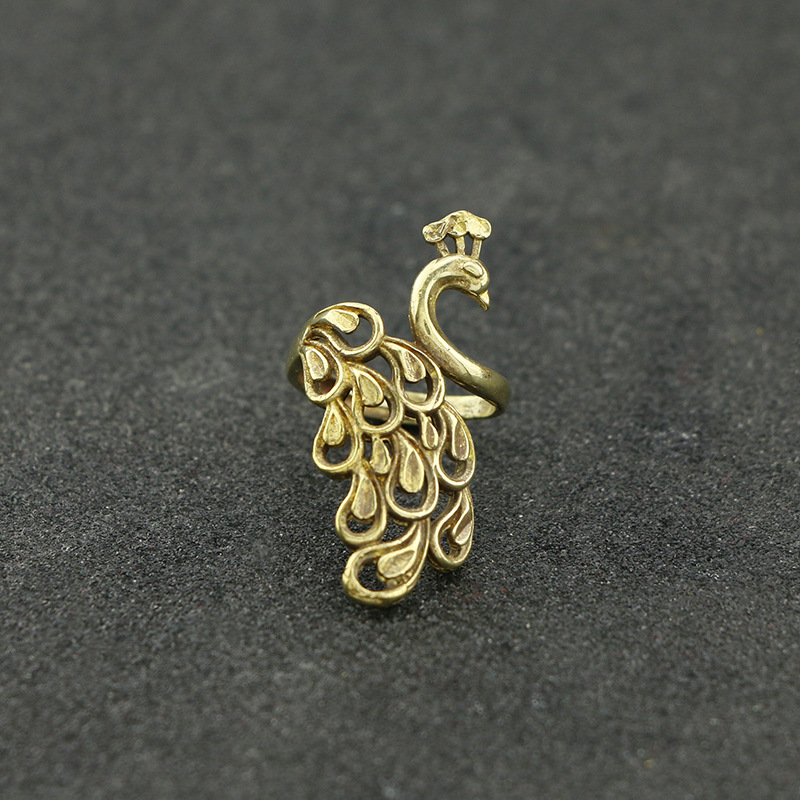 Copper ring in index finger shop