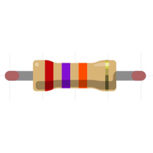 Perintang / Resistor 0.25W 5% (27K) -  27K Ohm [10pcs]