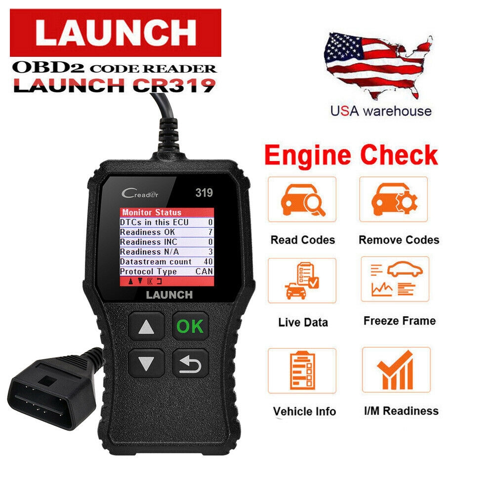 Automotive OBD Code Reader OBD2 Scanner Car Check Engine Fault