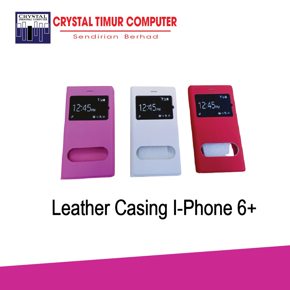 Casing Handphone I-phone 6+ (Leather) | Shopee Malaysia