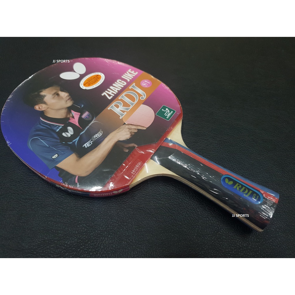 Butterfly RDJ-S1 FL Shakehand Table Tennis Racket Ping Pong Bat Shopee Malaysia