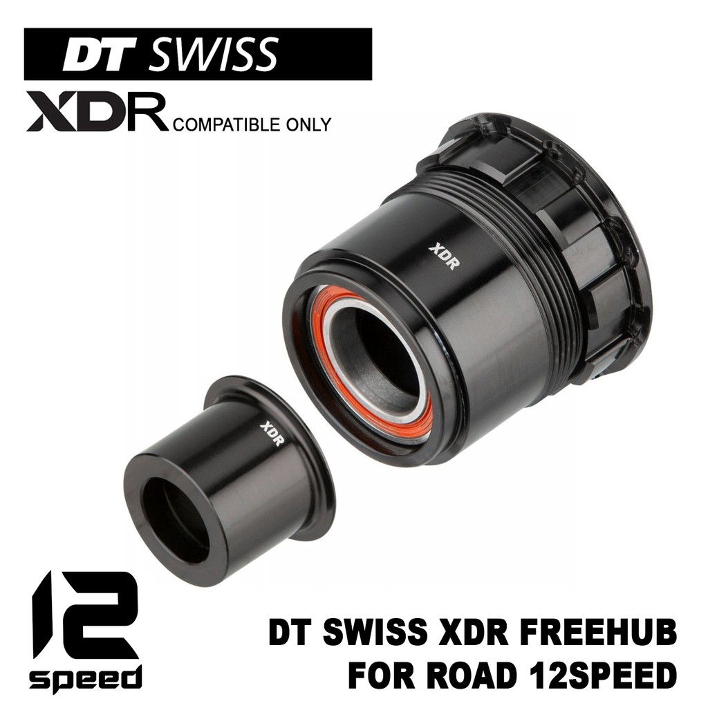 DT SWISS Freehub Body Steel Ratchet System Black SRAM XDR