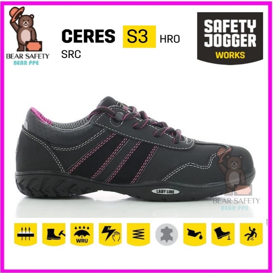 Safety Jogger Safety Shoes Ceres S3 (Ladies)/Kasut Safety Perempuan