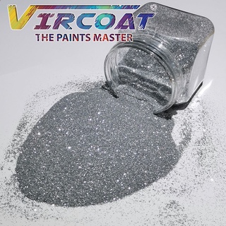 170g Gloss Silver Glittering Car Paint Metal Flake Paint Additive  Decorations