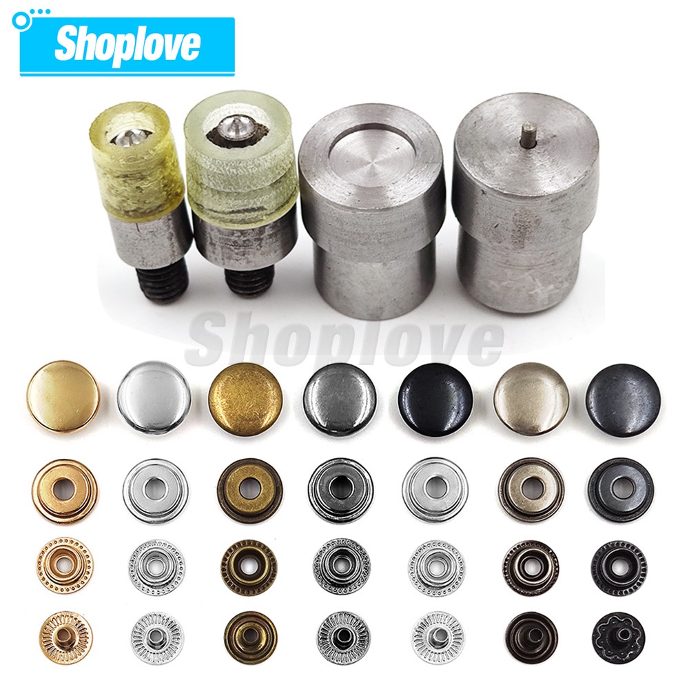 2535sets 12.5/15/17/20mm Snaps Fasteners Buttons Dies Installation