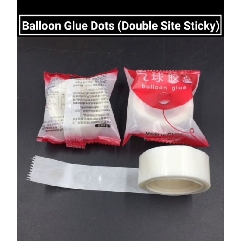 Balloon Glue Dots /Double Sided Glue Dots (90-100pcs dots) - ONHAND