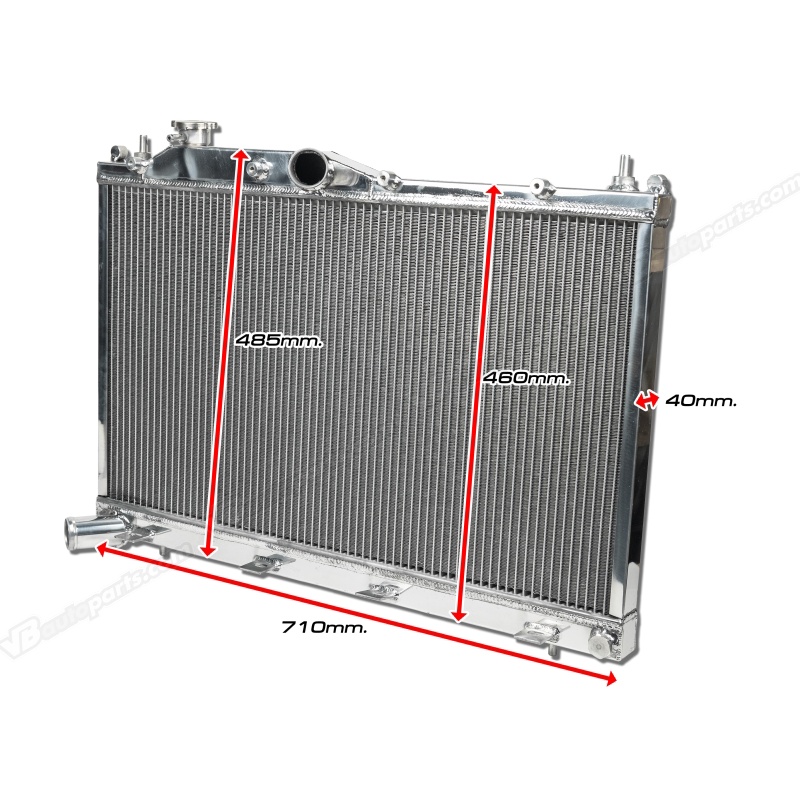 Radiator BILLION Aluminum 2 Large Channels SUBARU FORESTER SK 19 MT/AT ...