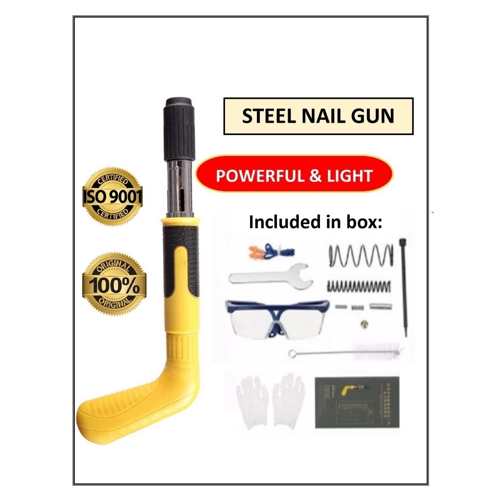 KEELAT Manual Punch Nail Gun Steel Rivet Gun Rivet Tool Set / Pistol ...