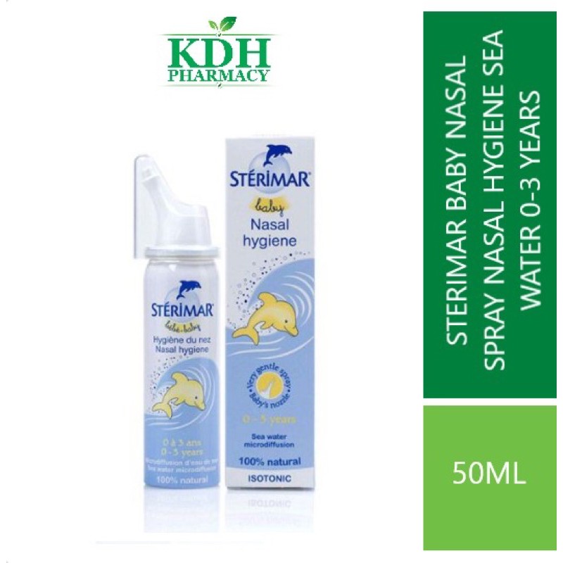 Sterimar Breathe Easy Nasal Hygiene Isotonic 50ml Spray