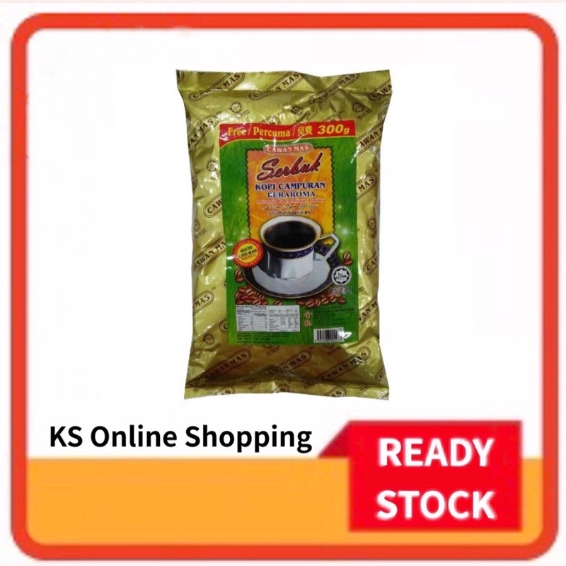 MUAR CAWAN MAS SERBUK KOPI CAMPURAN BERAROMA 600g 麻坡CawanMas咖啡散粉 ...