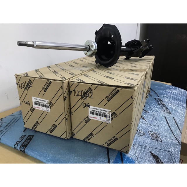 ORIGINAL TOYOTA VIOS NCP42 (2003-2007) FRONT ABSORBER L/R SET (2@pcs ...