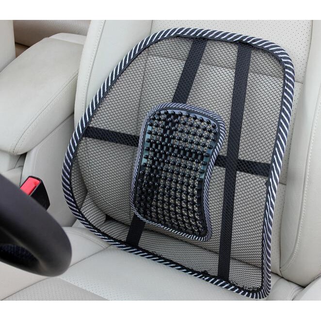 New Car Seat Office Chair Massage Pad Cushion Cool Mes Shopee