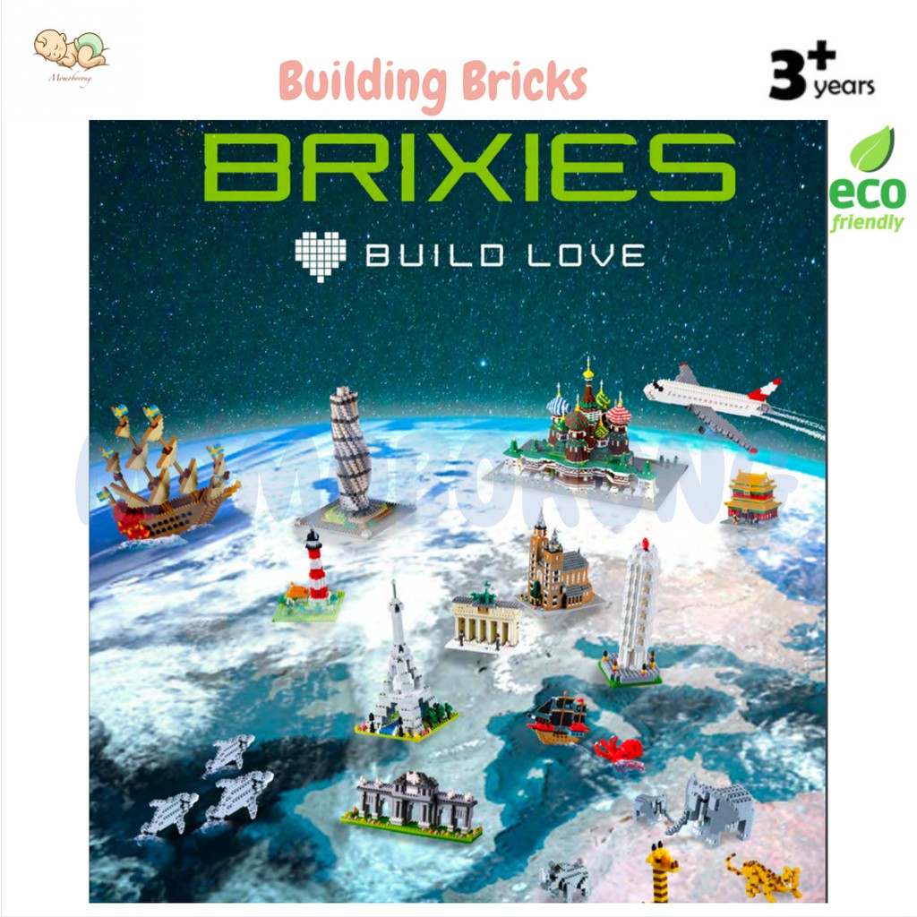 Brixies LEGO Castle building blocks Kids puzzle Building Bricks ...