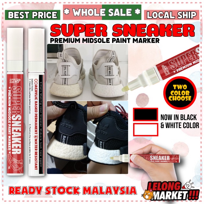 Leather Midsole Marker Cleaner, Sneaker Midsole Paint Pen