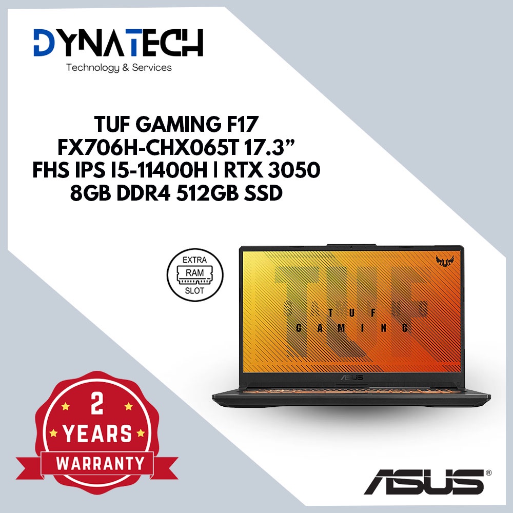 Asus Tuf Gaming F17 Fx706h Cbhx185t 173” Fhd 144hz I5 11400h Rtx 3050 8gb Ddr4 512gb Ssd 9099