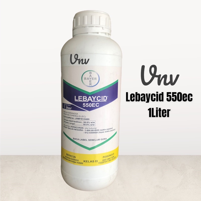 LEBAYCID 550EC 1LITER Racun Serangga/Fenton 50/Racun kesing/Pianggang