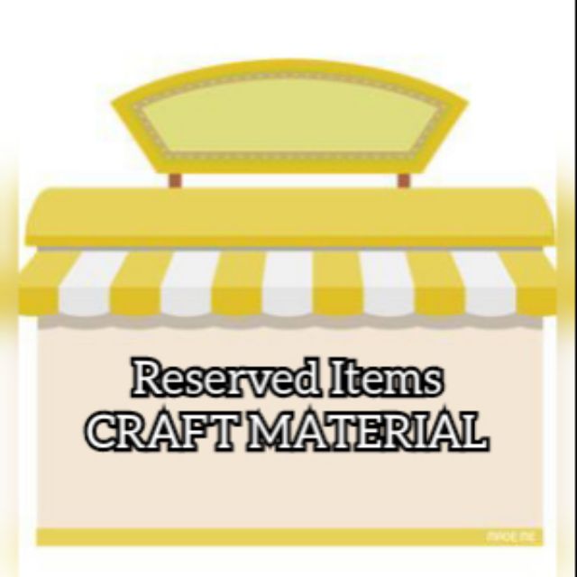 Craft Materials (Reserved) | Shopee Malaysia