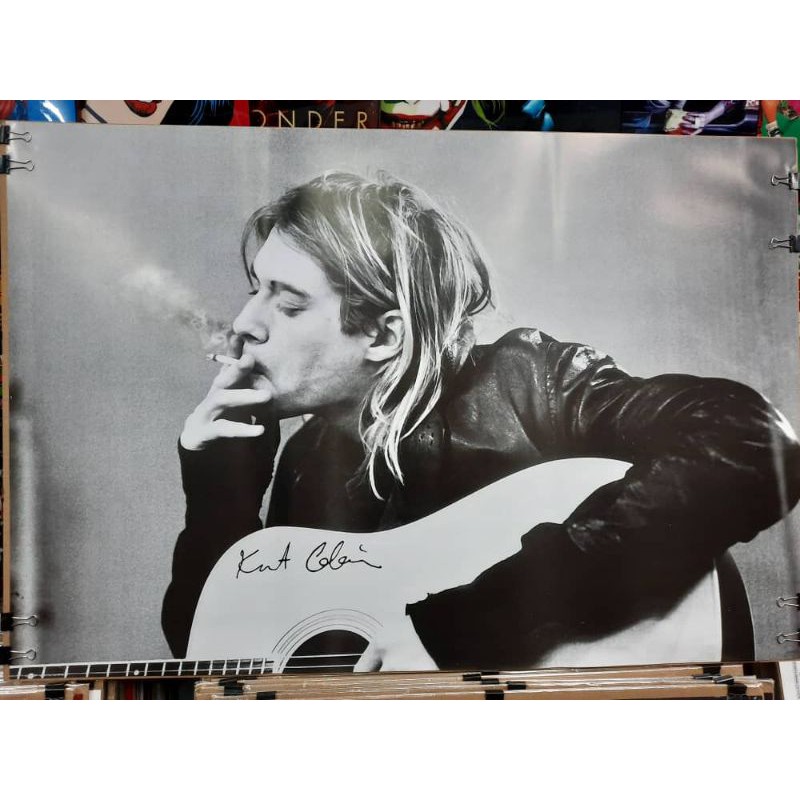 Nirvana Kurt Cobain Poster | Shopee Malaysia