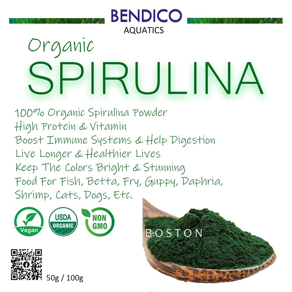 (Ready Stock) Spirulina Powder High Grade Chip Magic stick algae betta