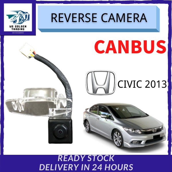 HONDA CIVIC FB 20122015 REVERSE CAMERA AND CANBUS PLUG AND PLAY