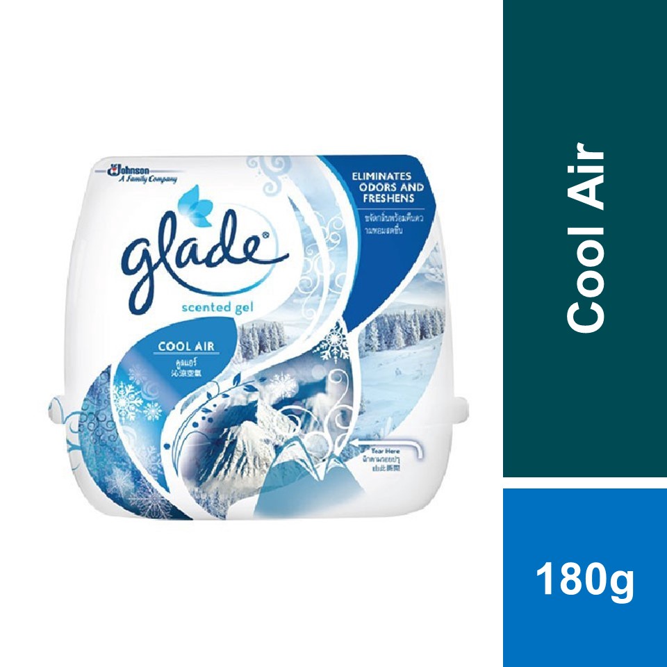 Glade Scented Gel Cool Air 180g | Shopee Malaysia