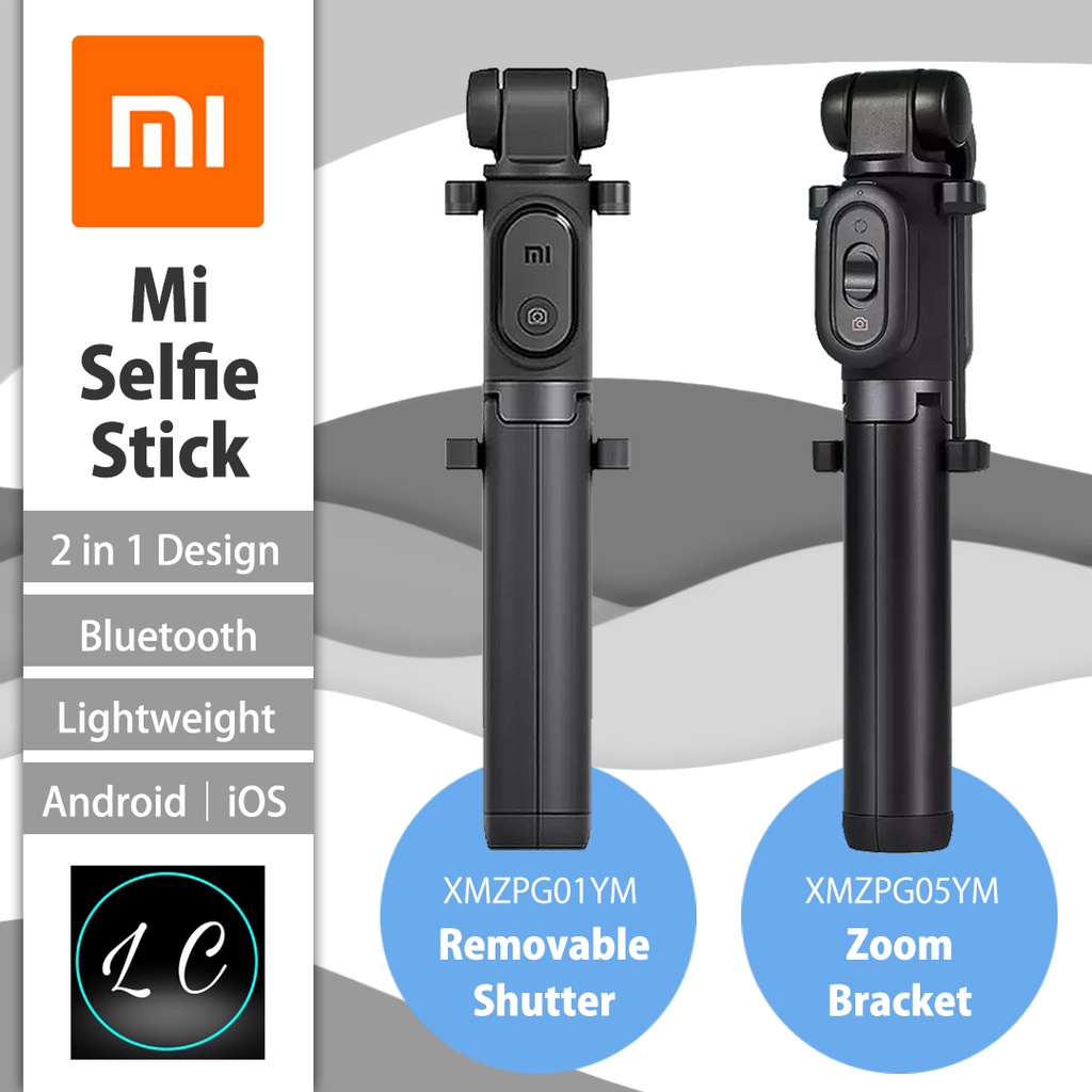 Xiaomi Original Mi Bluetooth Foldable Tripod Selfie Stick With Wireless ...
